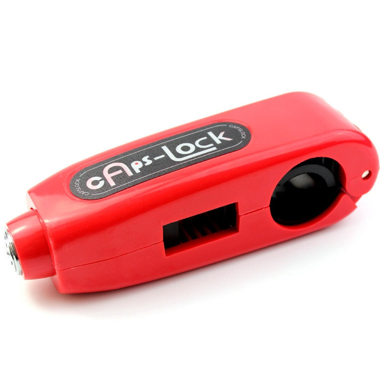 Trava de Moto Guidão Punho e Freio Segurança Grip Lock