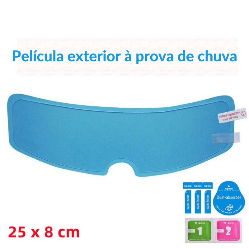 Película antiembaçante para capacete, pinlock universal.