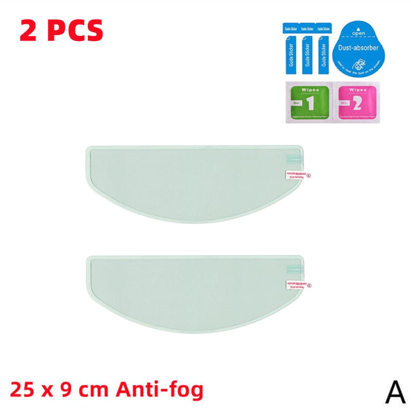 Película antiembaçante para capacete, pinlock universal.
