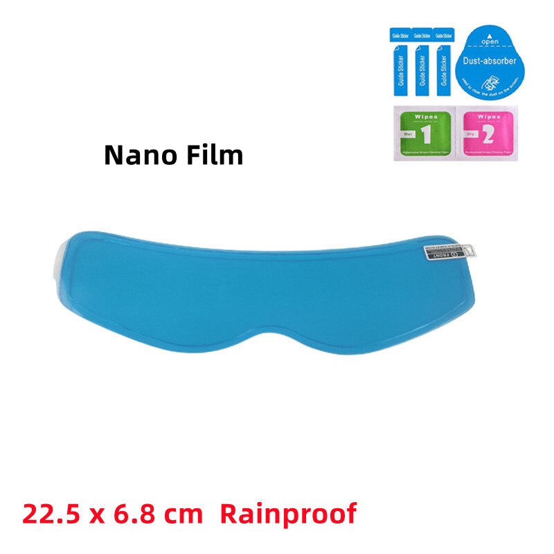 Película antiembaçante para capacete, pinlock universal.
