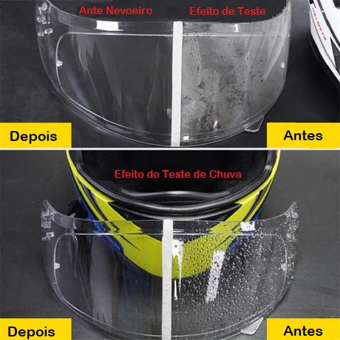 Película antiembaçante para capacete, pinlock universal.