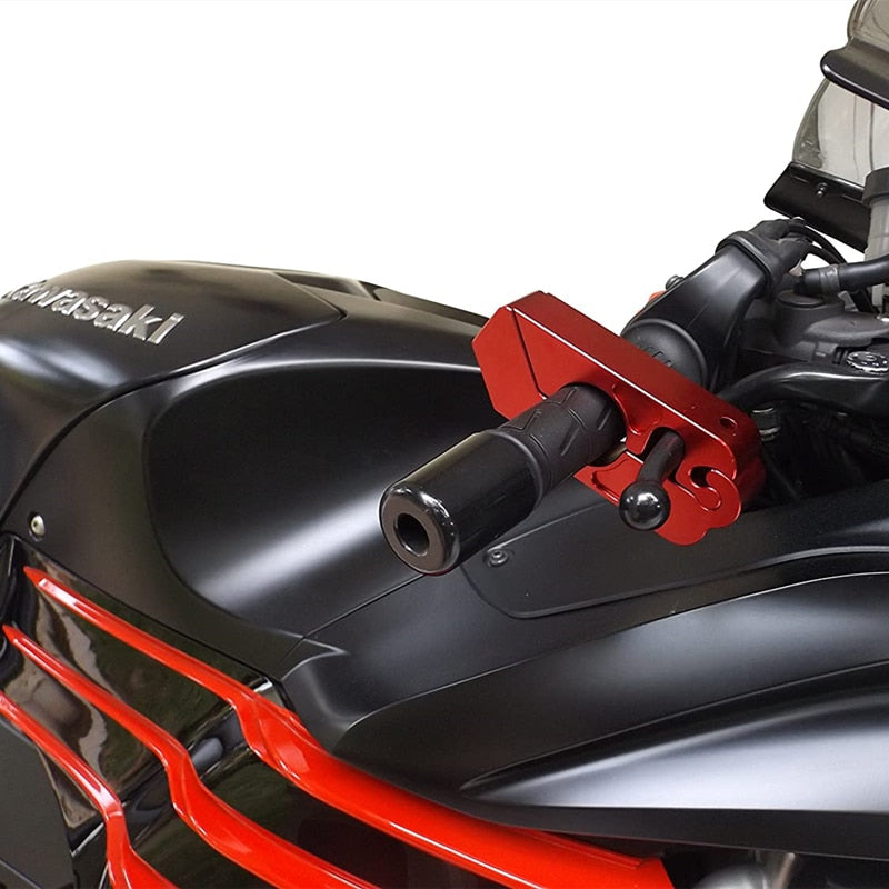 Trava de Moto Guidão Punho e Freio Segurança Grip Lock