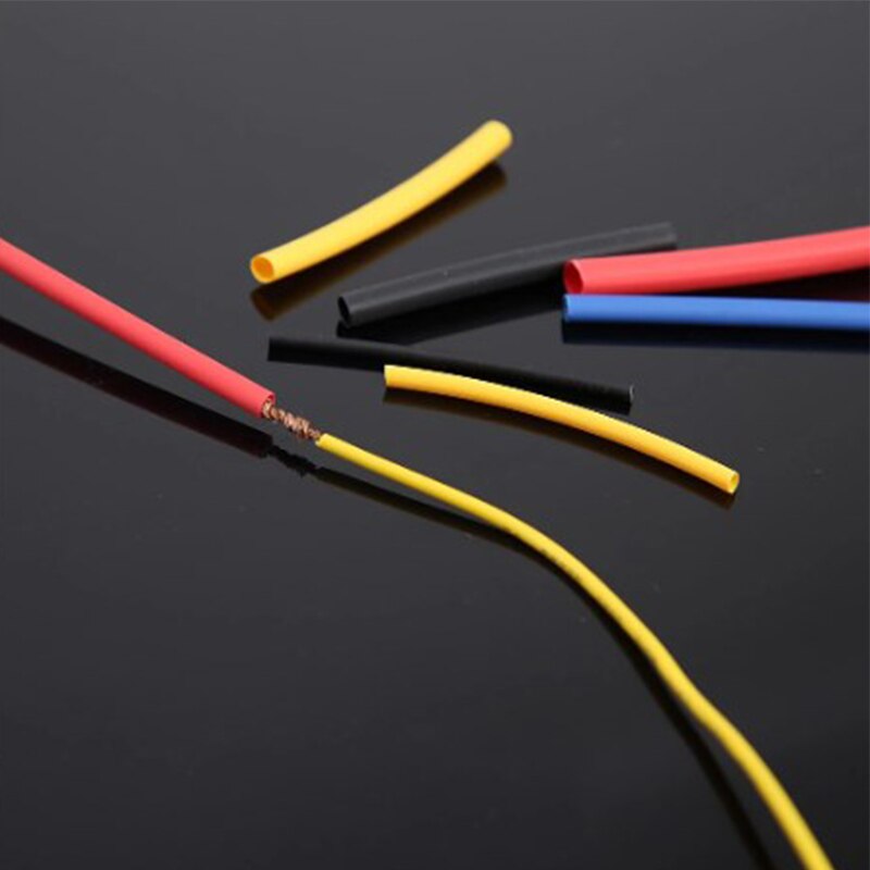 Kit de Tubos Termo Retráteis Tamanhos Variados Eletrônica Poli  Olefina 530 Unid.