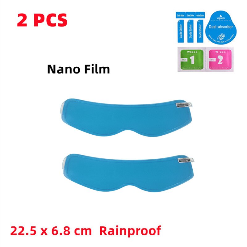 Película antiembaçante para capacete, pinlock universal.