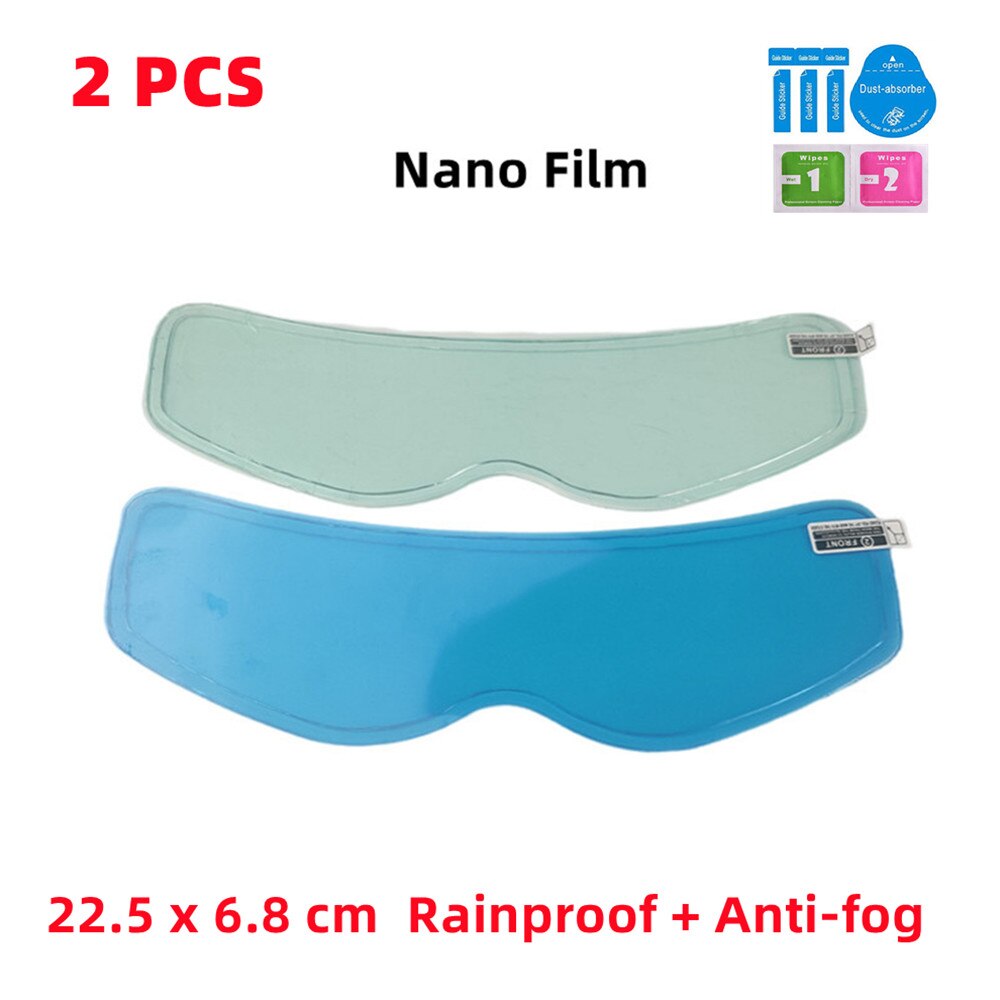 Película antiembaçante para capacete, pinlock universal.