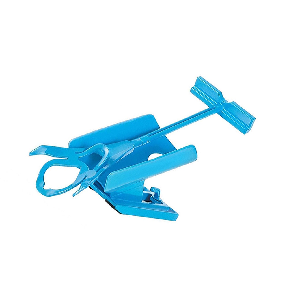 Kit Calçador de Meia Azul, Kit Auxiliar Deslizante de Meia