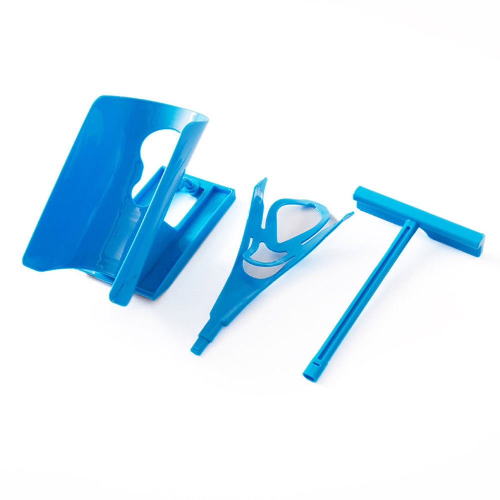 Kit Calçador de Meia Azul, Kit Auxiliar Deslizante de Meia