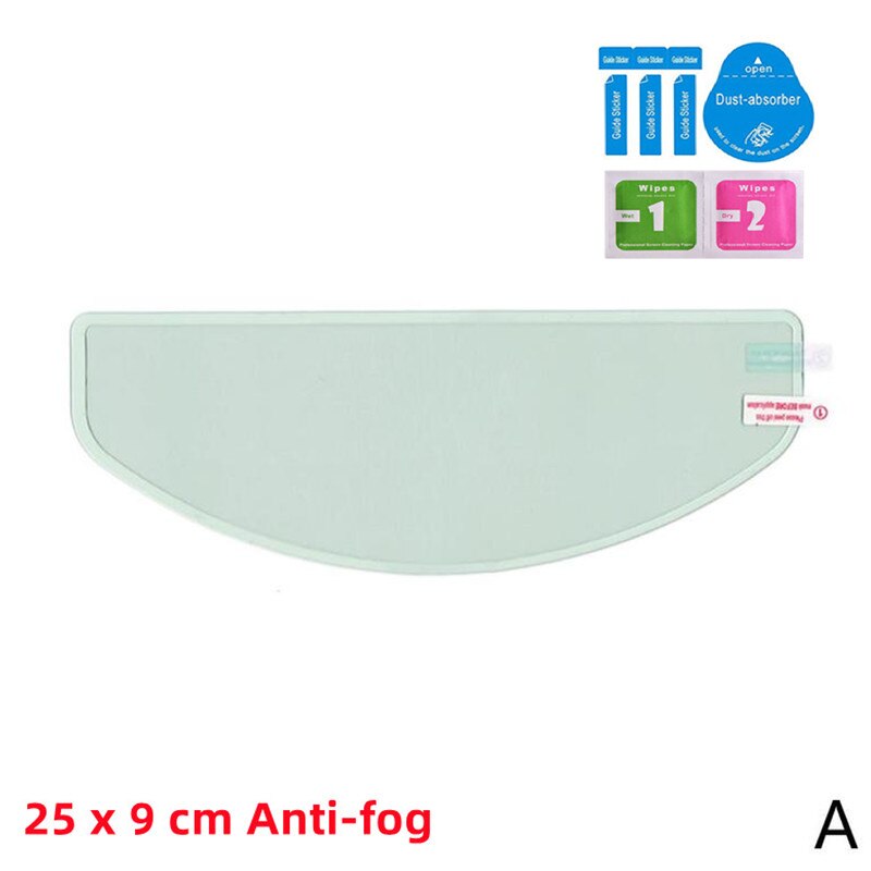 Película antiembaçante para capacete, pinlock universal.