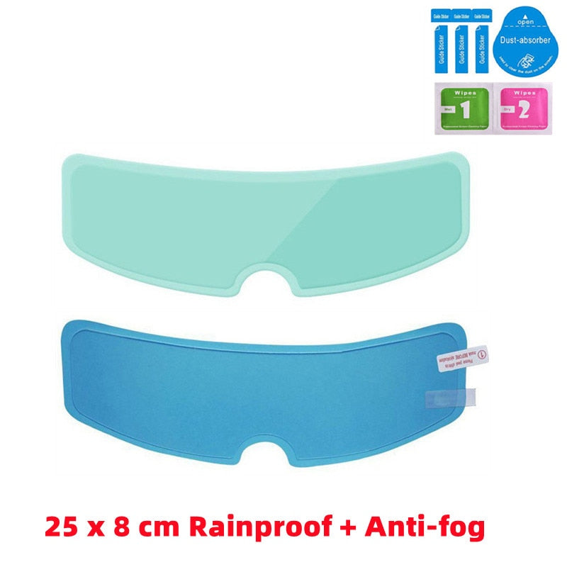 Película antiembaçante para capacete, pinlock universal.