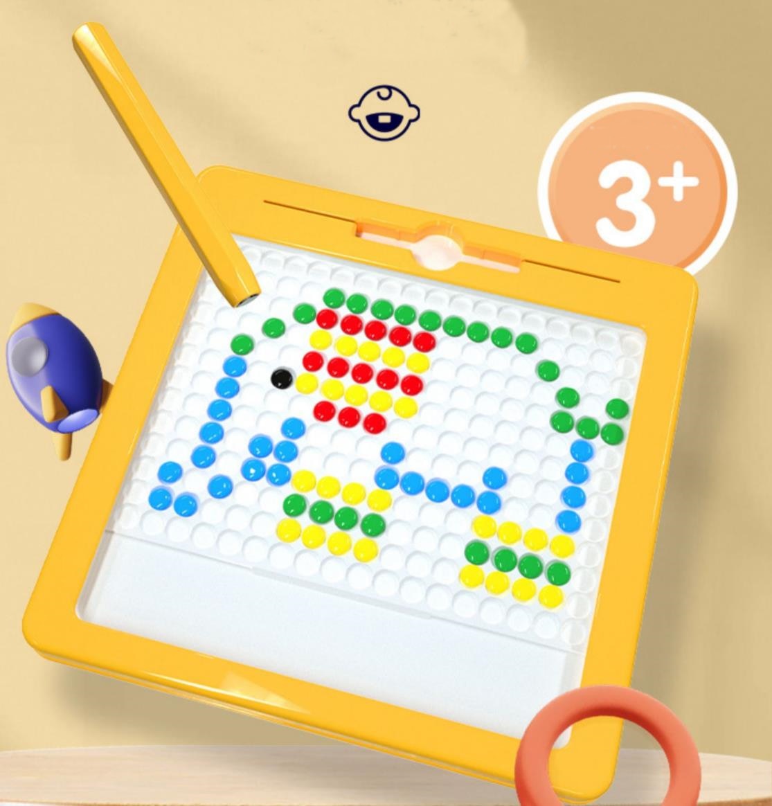 Prancheta Magnética de Desenhos Didático e Criativo